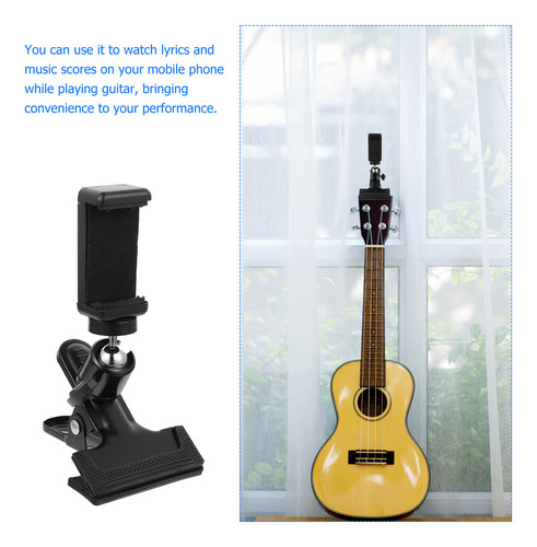 Práctico Soporte Para Auriculares De Guitarra, 1 Unidad, Tel