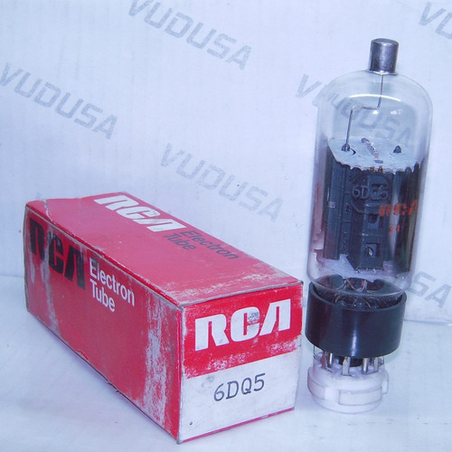 Válvula Electrónica, Vacuumtube 6dq5 Rca