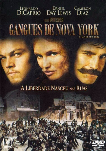 Dvd Gangues De Nova York Leonardo Dicaprio - Dublado - Usado