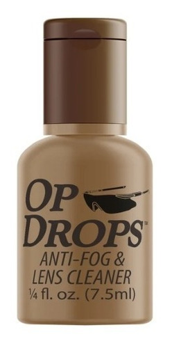 Liquido Antiempañante Gotas Lentes Gafas Gear Id Op Drops Color Blanco