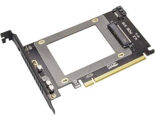 Unidad Nvme U.2 De 2,5 Pulgadas A Tarjeta De Ranura Pci X16