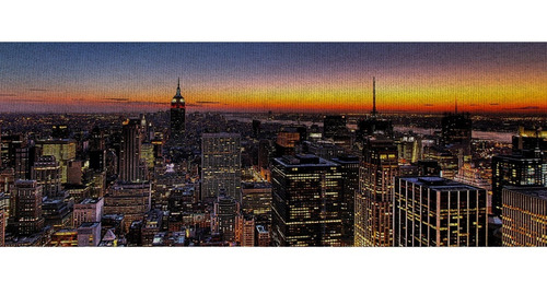 Foto De Parede Hd 40x100cm Arte - Nova Iorque --- Skyline