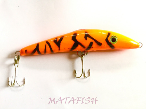 Señuelo Matafish 9 Pesca  Tripocheta Pavon 