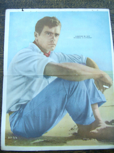 Imagen 1 de 3 de Poster Tv * Aventuras En El Paraiso * Gardner Mc Kay * 1961