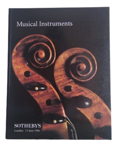 Catálogo Instrumentos Musicales. Violines - Sotheby's 1996