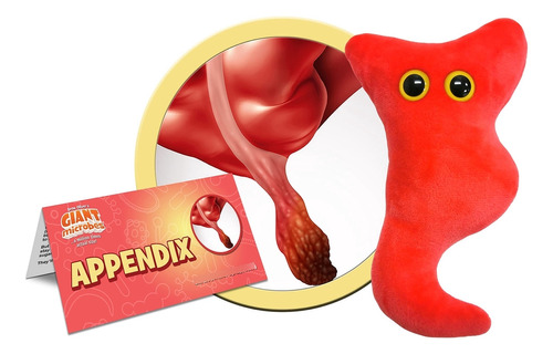 Giantmicrobes - Peluche Con Apéndice Juguete Educativo