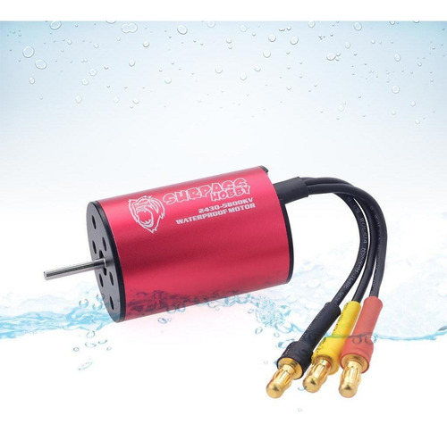 Brushless Impermeable 5800kv Y 25a Esc Para 1 / 18,1 / 16 Rc