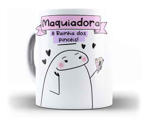 Caneca Flork Profissões Maquiadora