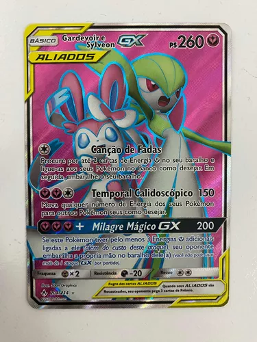 Card Pokémon Gardevoir Gx Original Copag