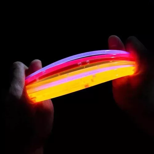 100 X $3.500. Pulseras Luminosas Fluorescentes Cotillon