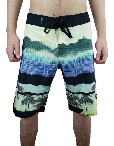 Bermuda Boardshort Quiksilver Banho Água 2578 Alpha Jumbo