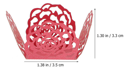 Papel Para Envolver Vasos De Papel De Chocolate, 50 Unidades