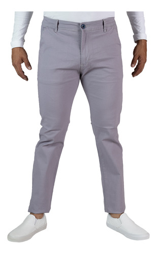 Pantalon De Gabardina Recto Studio 74 Para Hombre