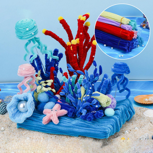 Kit De Manualidades Creativas Con De Chenilla Para