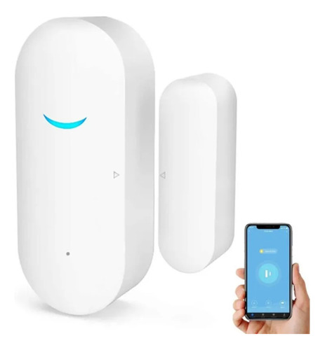 Sensor Magnetico Alarma Puerta Ventana Wifi Con App Tuya 