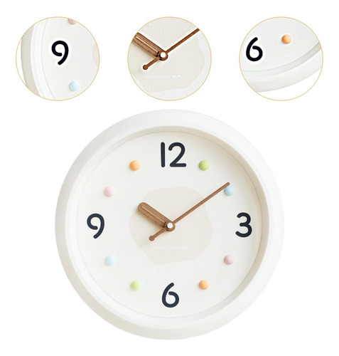 Reloj De Pared Moderno, Reloj Colgante De Pared Caqui