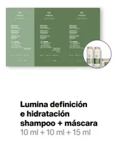 Comprar Kit Cabellos Rizados Lumina  Muestras  De Natura