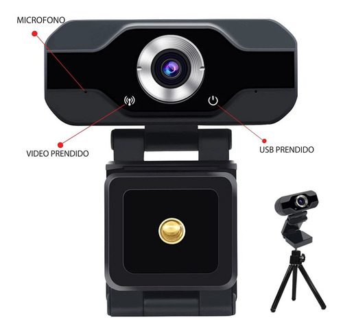 Imagen 4 de 7 de Webcam Cámara Web Full Hd 1080p Micrófono Streaming Gammer