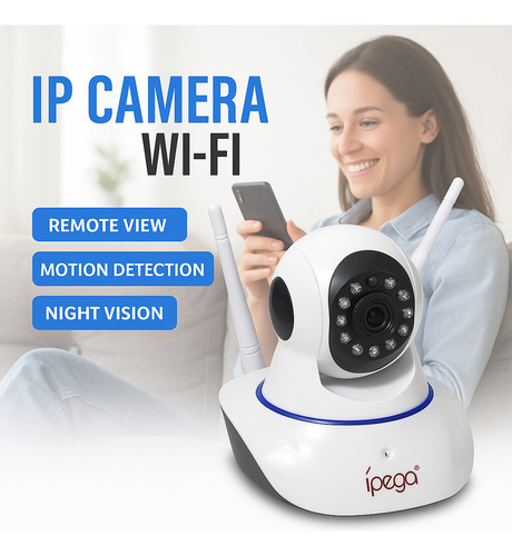 Câmera De Segurança Ipega Kp-ca127 Visão Noturna Incluída