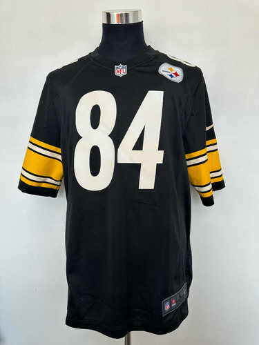 Camiseta Pittsburgh Steelers - Negra - Brown