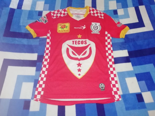 Tecos Jersey Camiseta Usada Por Jugador 3era Div