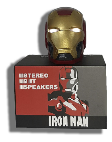Bocina Casco De Iron Man Stereos Bt Speakers