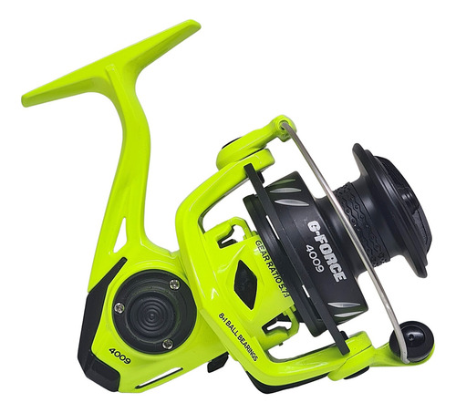 Reel Frontal Caster G-force 4009 Neon Yellow 9 Rulemanes