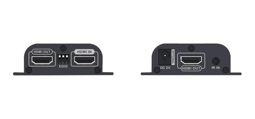 Kit Extender Hdmi 1080p Full De 50 Metros Con Cable Cat 6