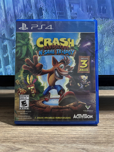 Crash Bandicoot N. Sane Trilogy Ps4 Físico (Usado)