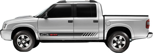 Adesivo S10 Cabine Dupla Chevrolet Kit Gm Executive Cd