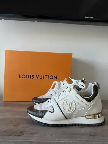 Louis Vuitton Run Away - Zapatillas deportivas, Monograma Oro, 6