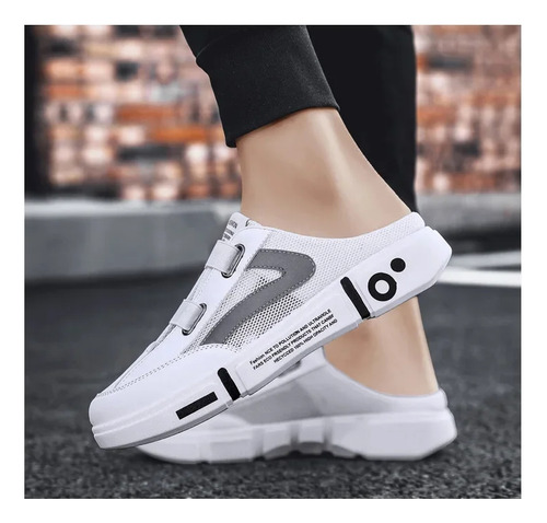 Sandalias De Playa Para Hombre, Zapatillas Casuales De Moda