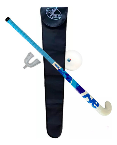 Kit Palo Hockey Equipment + Funda Dexvida + Bocha + Bucal