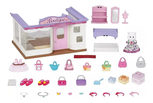 Sylvanian Families Boutique De Modas Gatito Y Accesorios