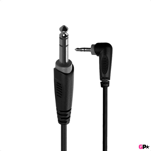 Cable Audio Y Sonido Plug Estereo A Miniplug Estereo 90° 2m