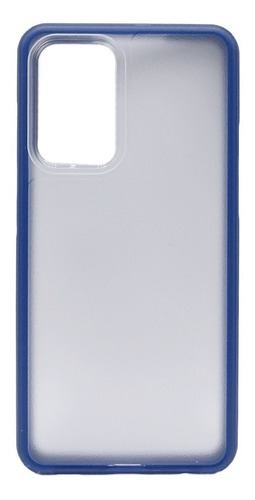 Carcasa Protectora Break Compatible Con Samsung S21 Fe Color Azul Liso