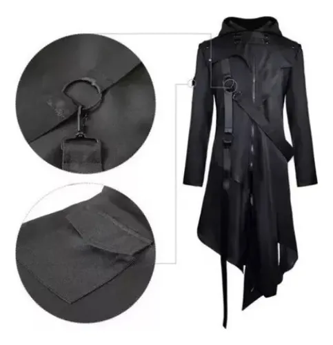 Abrigo De Hombre Moda Punk-retro Gótico Cosplay Praga Doctor