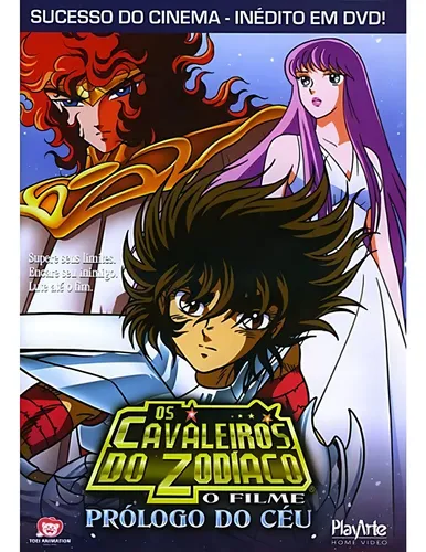 Dvd - Os Cavaleiros Do Zodíaco - Prólogo Do Céu - O Filme