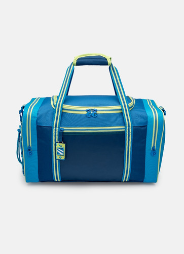 Bolsa Viagem Color Block Mno Cor Azul