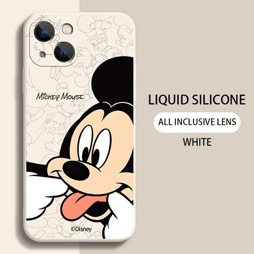 Funda De Teléfono Disney Mickey Minnie Mouse For iPhone 15,