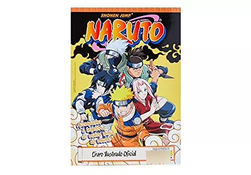 Envelope oficial com figurinhas Naruto Clássico