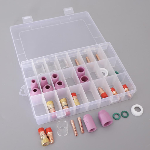 40x Lente De Gas Cuerpo De Consumibles Wp17 / 18/26 Tig