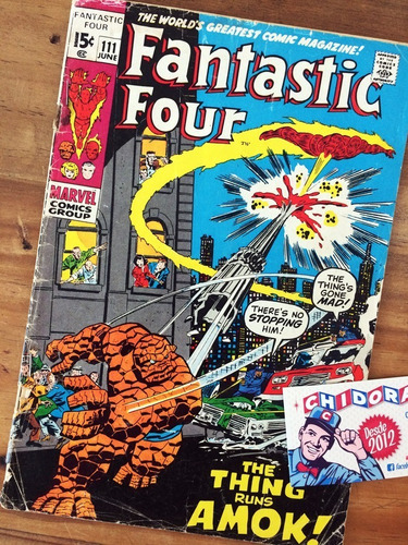 Comic - Fantastic Four #111