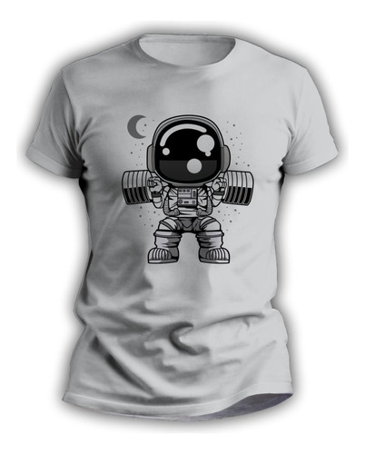 Remera De Nene Personalizada Impresa Astronautas Gym - 0893