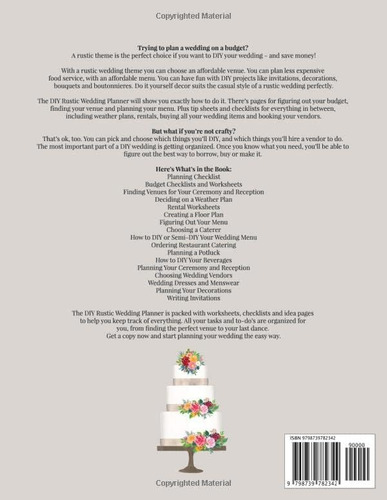 Libro: The Diy Rustic Wedding Planner: For The Bride On A Bu