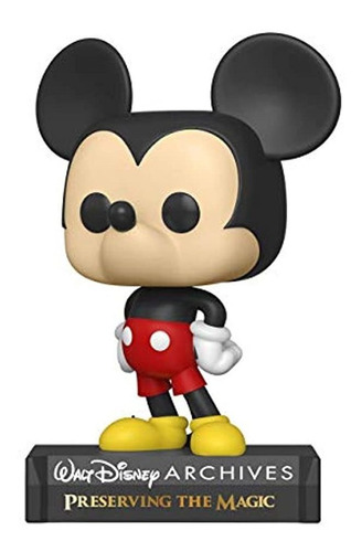 Funko Pop! Disney: Archivos - Mickey Mouse, Multicolor