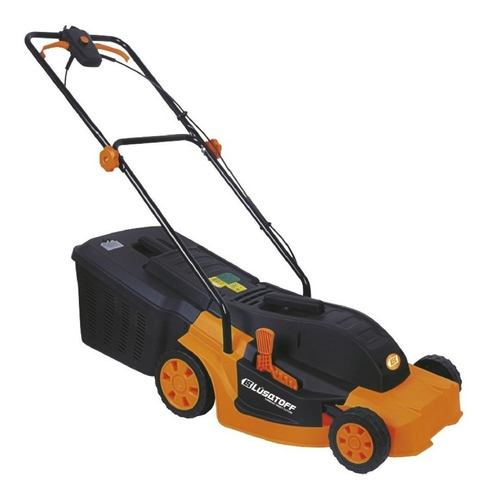 Imagen 2 de 2 de Cortadora de pasto eléctrica Lüsqtoff LCO-1640B con bolsa recolectora de 1600W y 230V - 240V