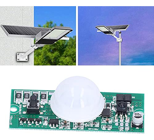 Placa De Circuito Solar Con Control Remoto Y Sensor