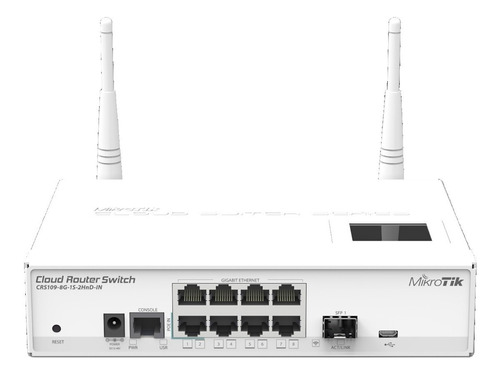 Mikrotik Crs109-8g-1s-2hnd-in - Switch De Red (l3, Gigabit)