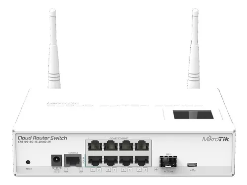 Mikrotik Crs109-8g-1s-2hnd-in - Switch De Red (l3, Gigabit)